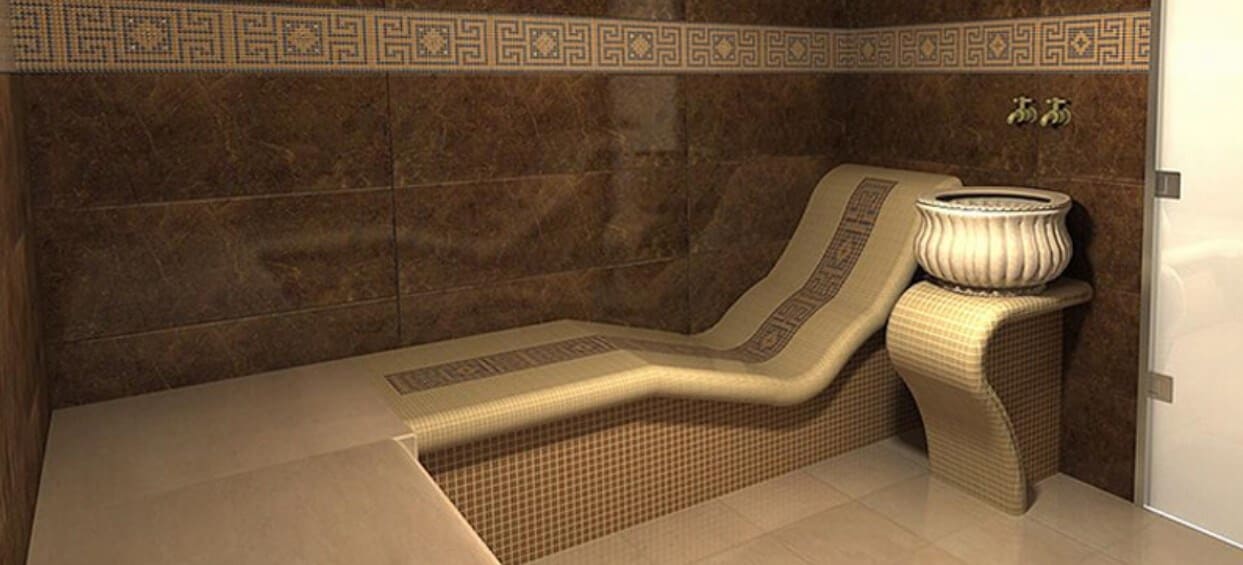 Дизайн комнаты отдыха в бане на даче